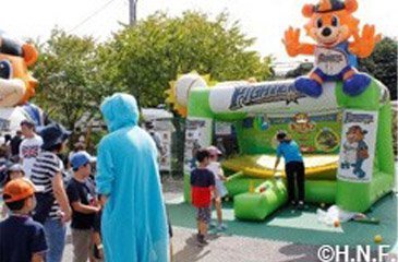 ふわふわバッティング