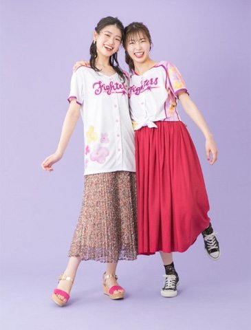 ガールズユニフォーム2020着用イメージ