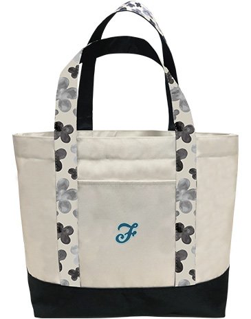 オリジナルマチ付きトートバッグ