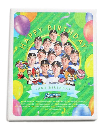HAPPY BIRTHDAY キャンパスボード