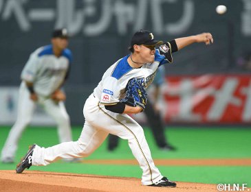7月19日(日)プロ初勝利をあげた河野投手