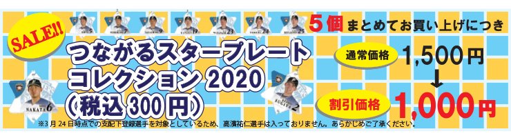 つながるスタープレートコレクション2020