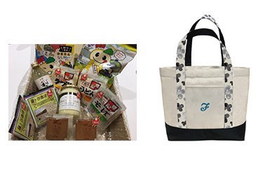 鎌ケ谷の特産品&ファイターズオリジナルトートバッグ