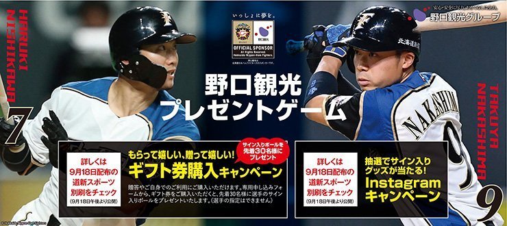 野口観光プレゼントゲーム