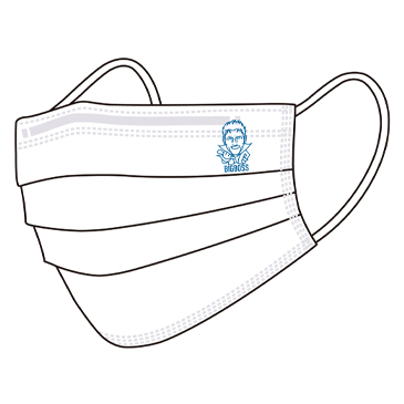 BIGBOSSスタンプ 不織布マスク 10枚入り