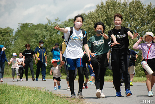 ウォーキングの様子02