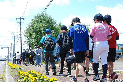 ウォーキングの様子04