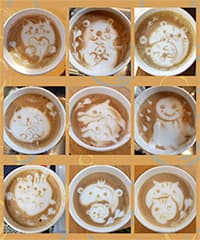 cafeデクオーレ カフェラテ複数