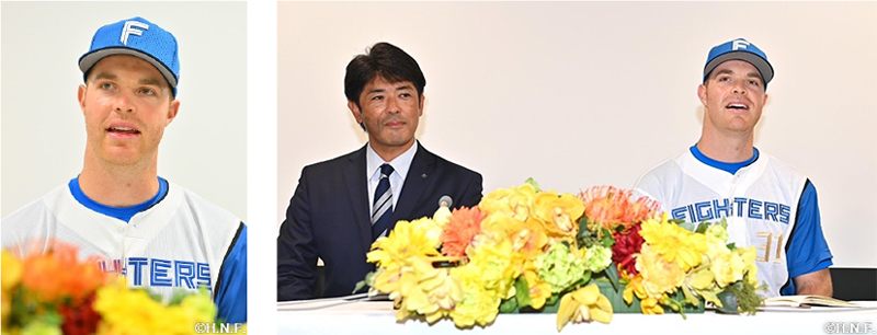 ジェームス・マーベル投手入団会見①