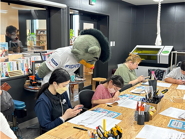 枡づくり体験①