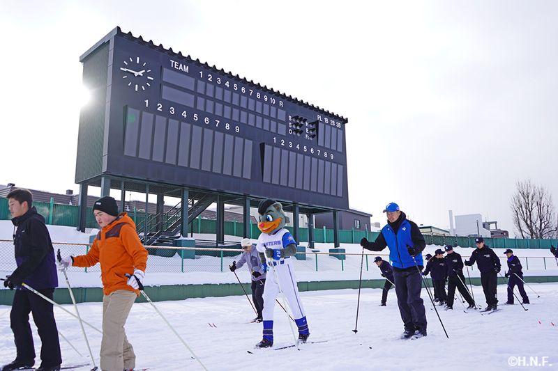 クロスカントリースキー体験①