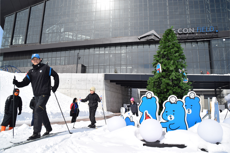 クロスカントリースキー体験②