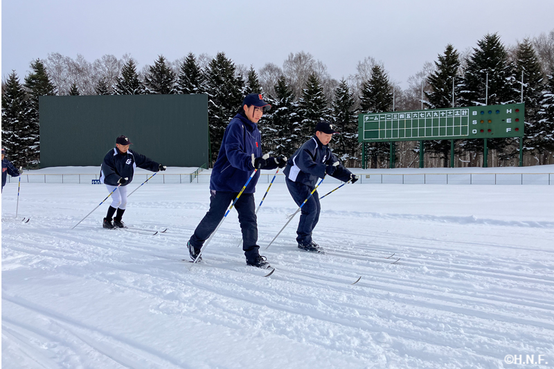 クロスカントリースキー体験③