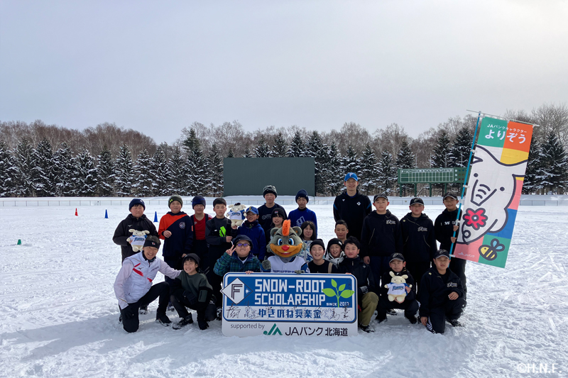 クロスカントリースキー記念撮影④