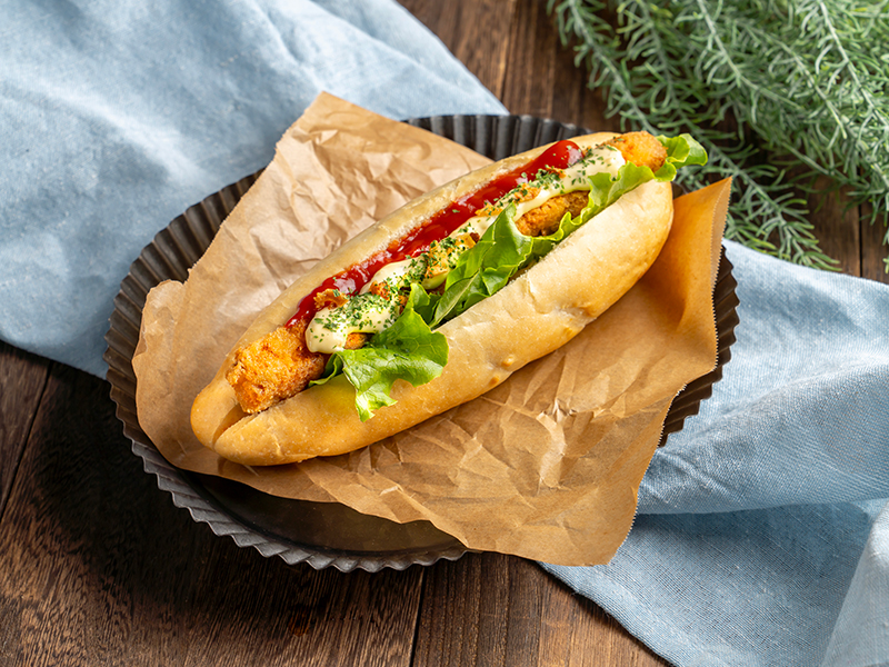 しゃけ勝ドッグ