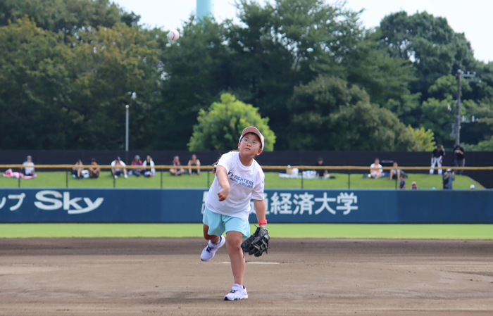 投げる大作戦の様子1