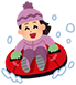 雪育デイキャンプ イラスト