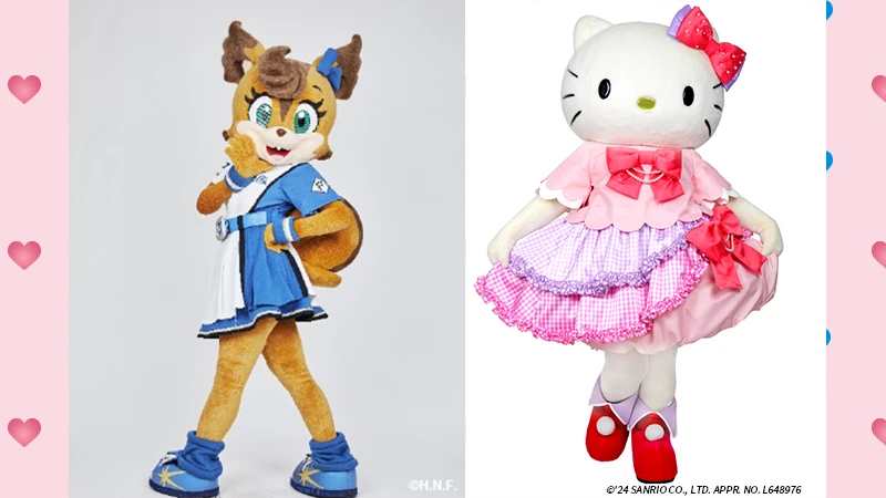 ポリーとハローキティ