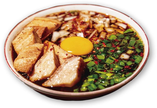 ホロホロ焼豚の札幌ブラックラーメン 〜極〜