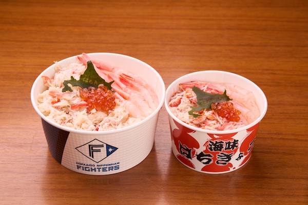 海老と蟹のツーランホームラン丼
