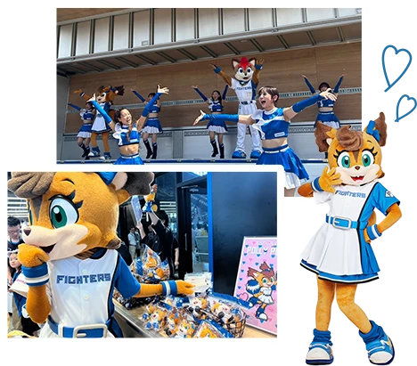 フレップとポリーの様子