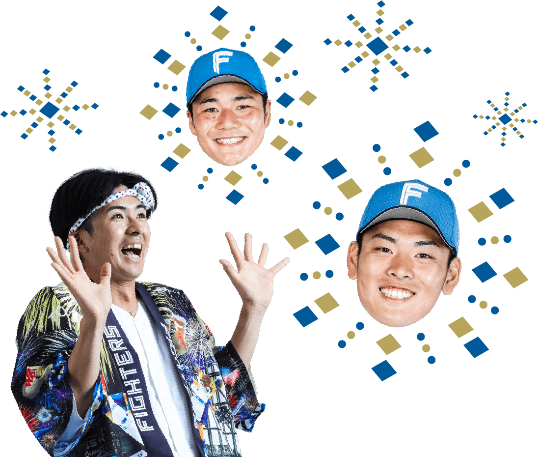 清宮幸太郎選手 野村 佑希選手