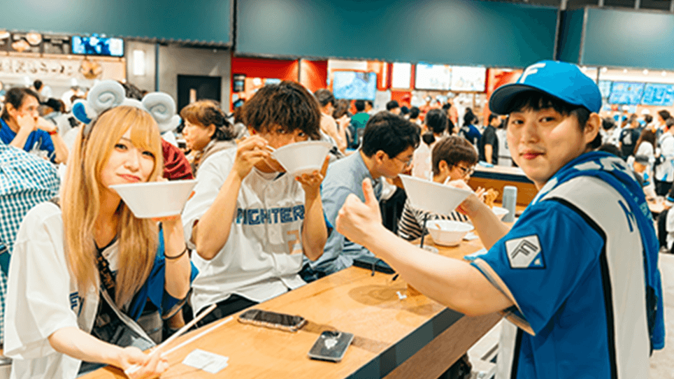 グルメを思う存分楽しむ！ イメージ画像