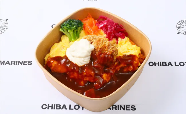 タルタルチキンオムライス
