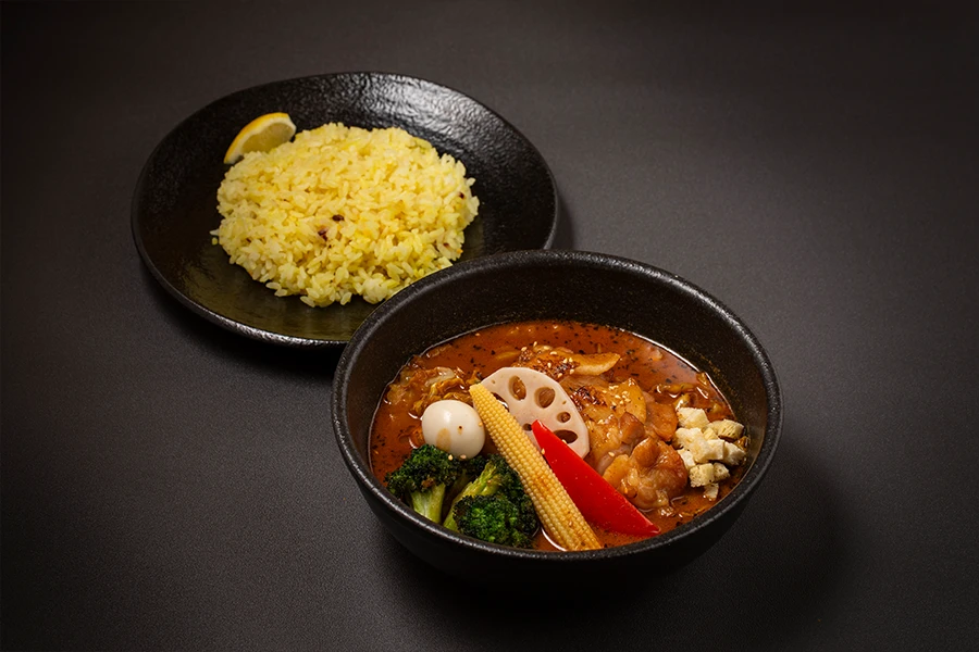 やわらかチキンのスープカレー