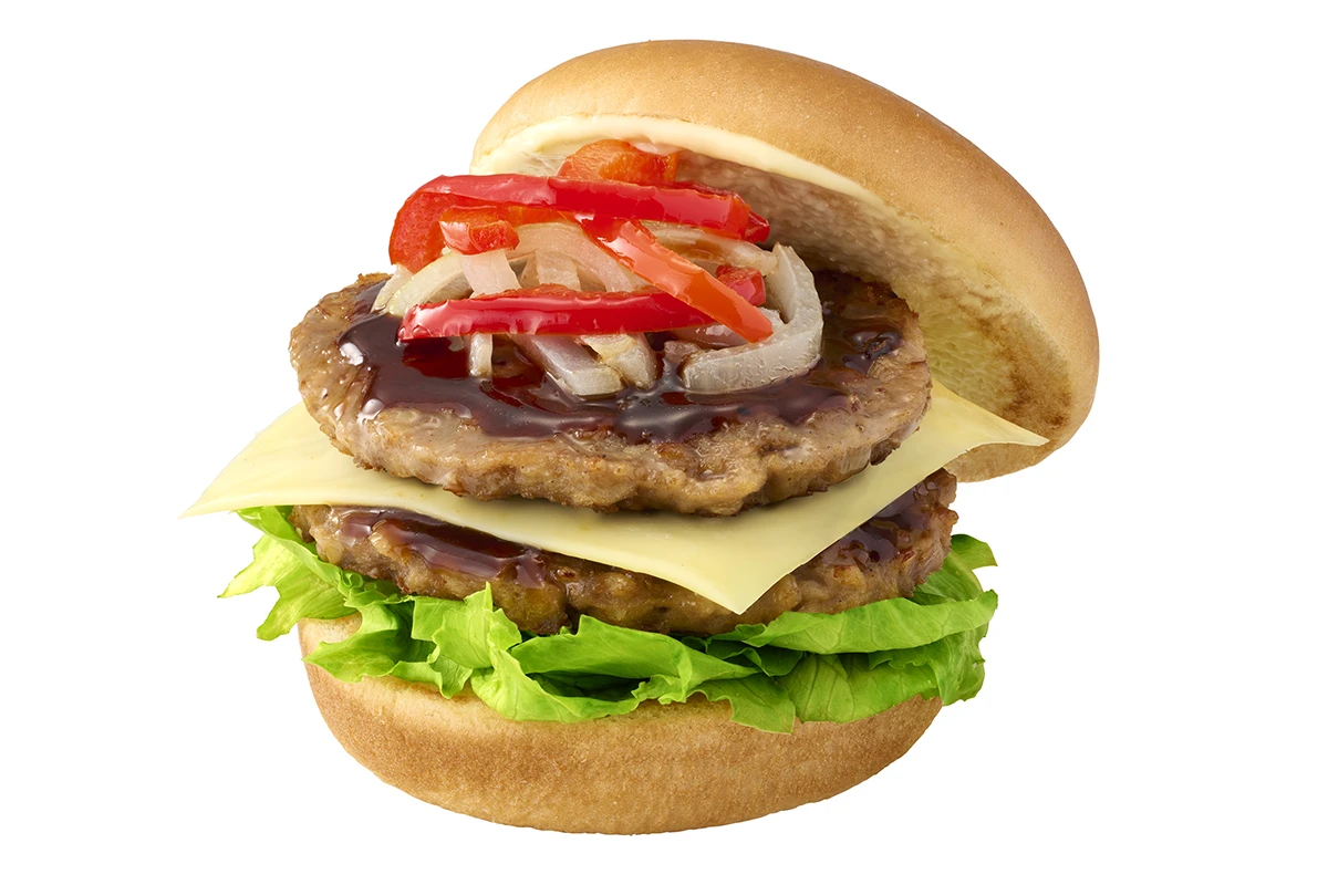 ダブルテリヤキ野菜バーガー