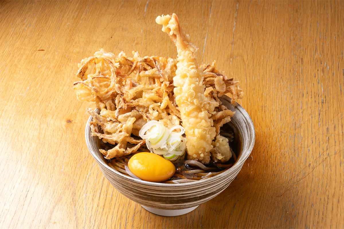 大えびの天玉そば