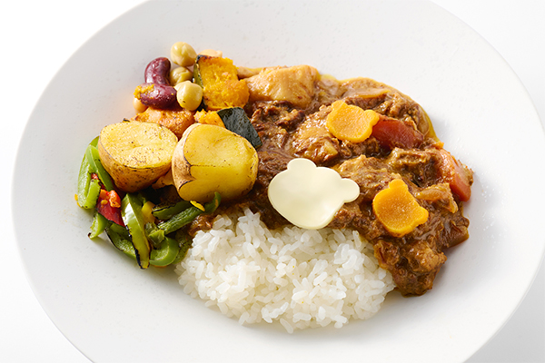 えふたんのゴロゴロ野菜カレー