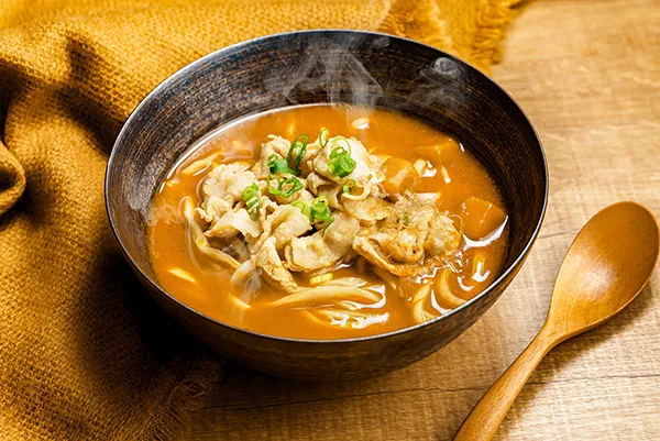 日本ハムのカレーうどん