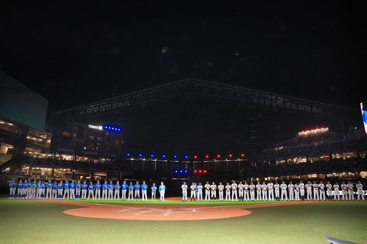 試合後セレモニー