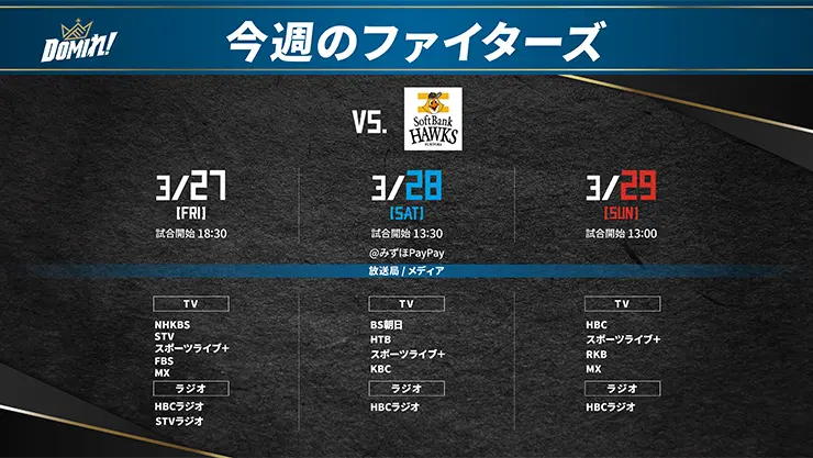 放映スケジュール