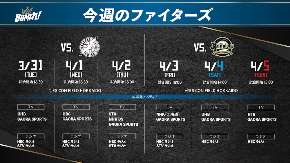 放映スケジュール