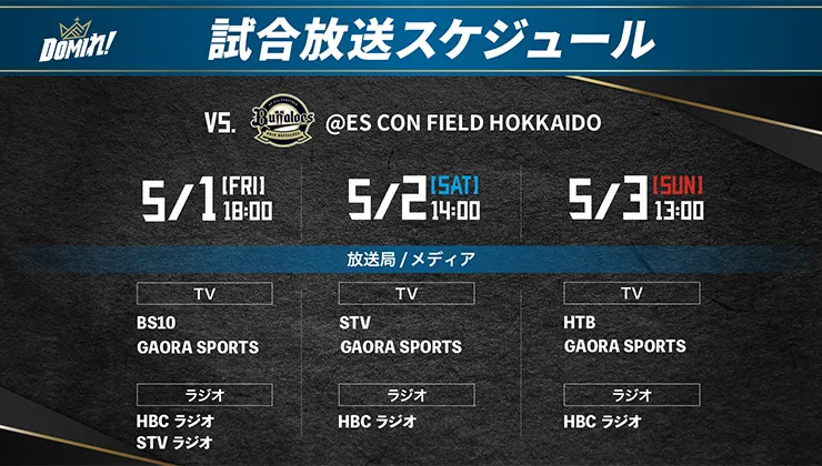 放映スケジュール
