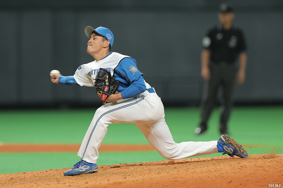 9回、六番手の宮内投手