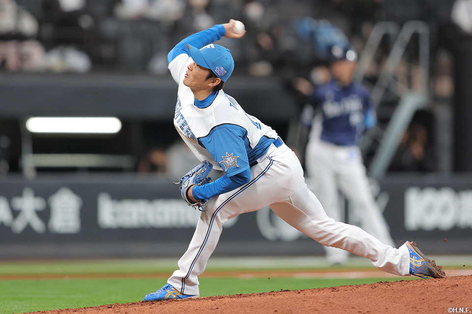 7回、三番手の玉井投手