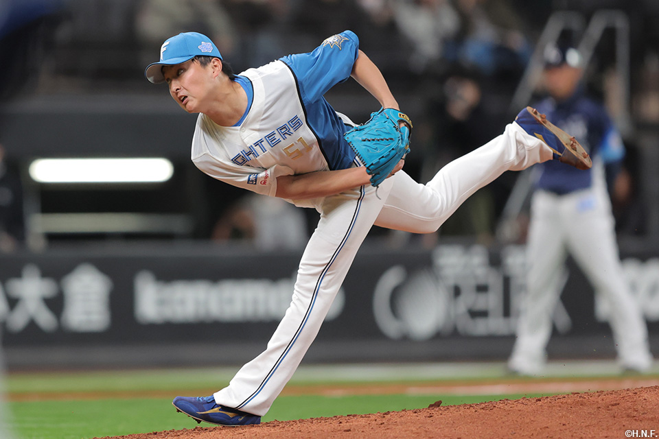 9回、五番手の石川投手