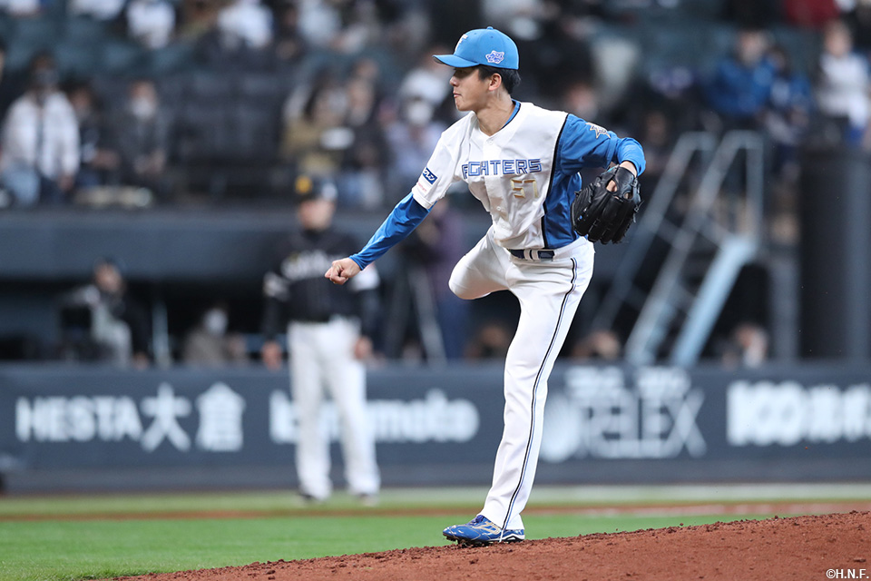 5回、二番手の北山投手