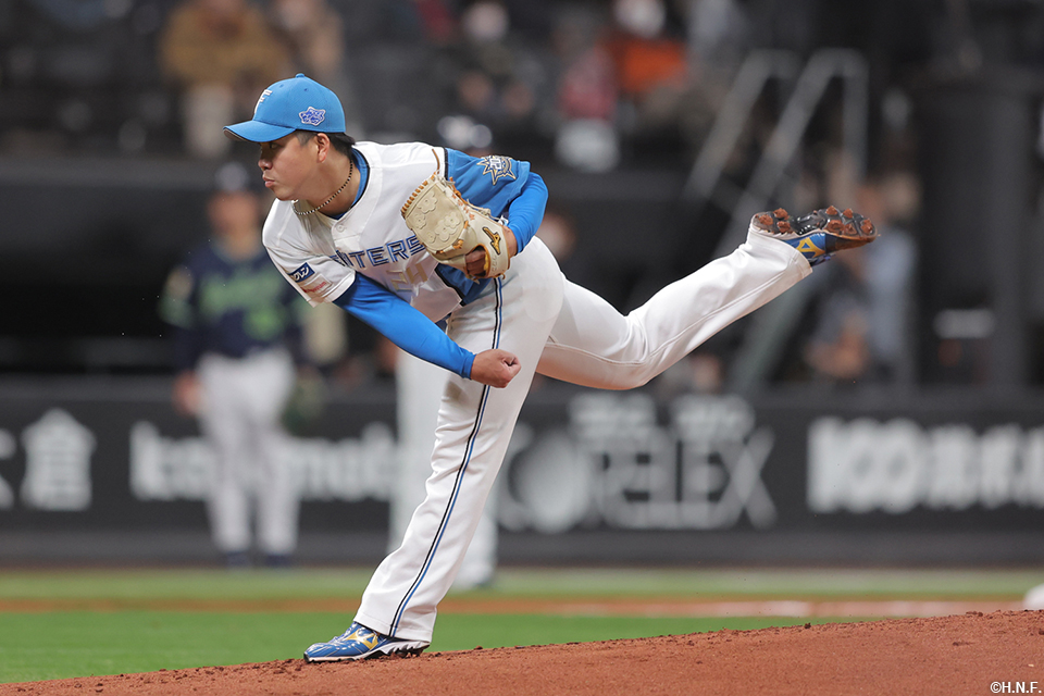 先発の金村投手