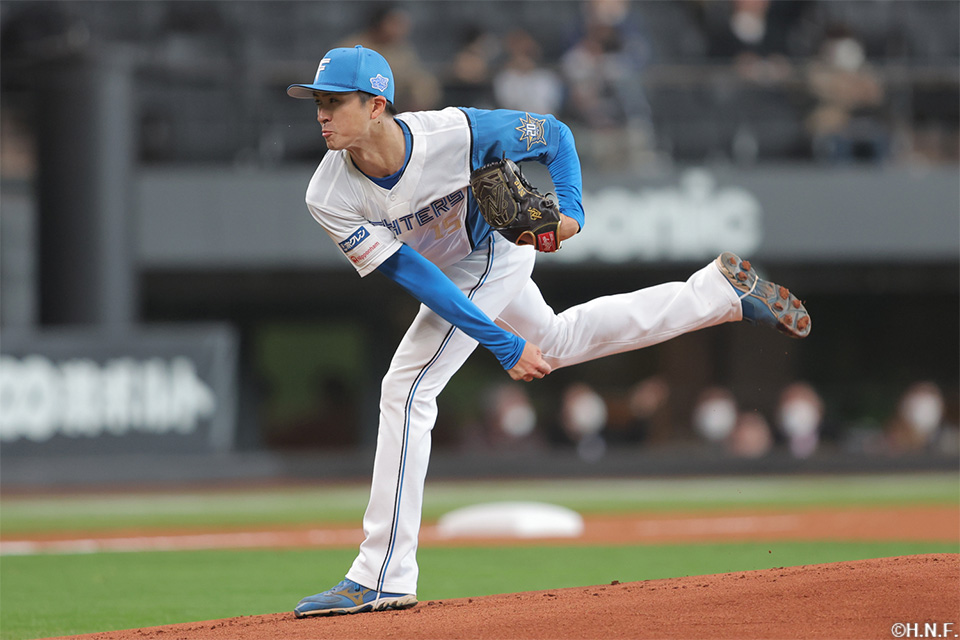 先発の上沢投手01