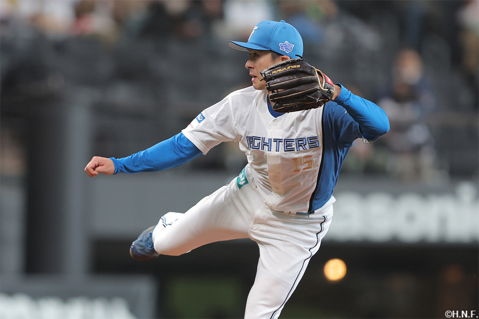 先発の上沢投手02