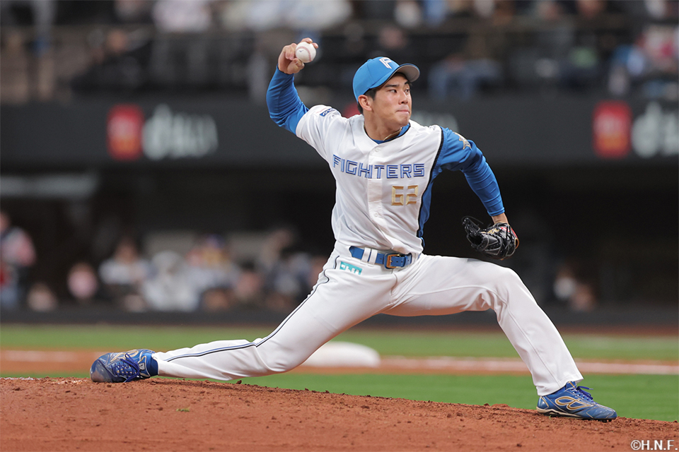 7回、三番手の宮内投手