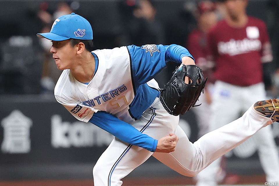 8回、二番手の北山投手