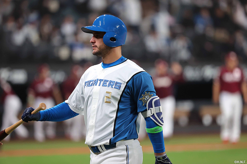 最後の打者となったマルティネス選手