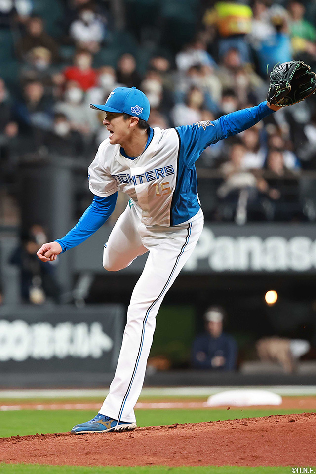 先発の上沢投手02