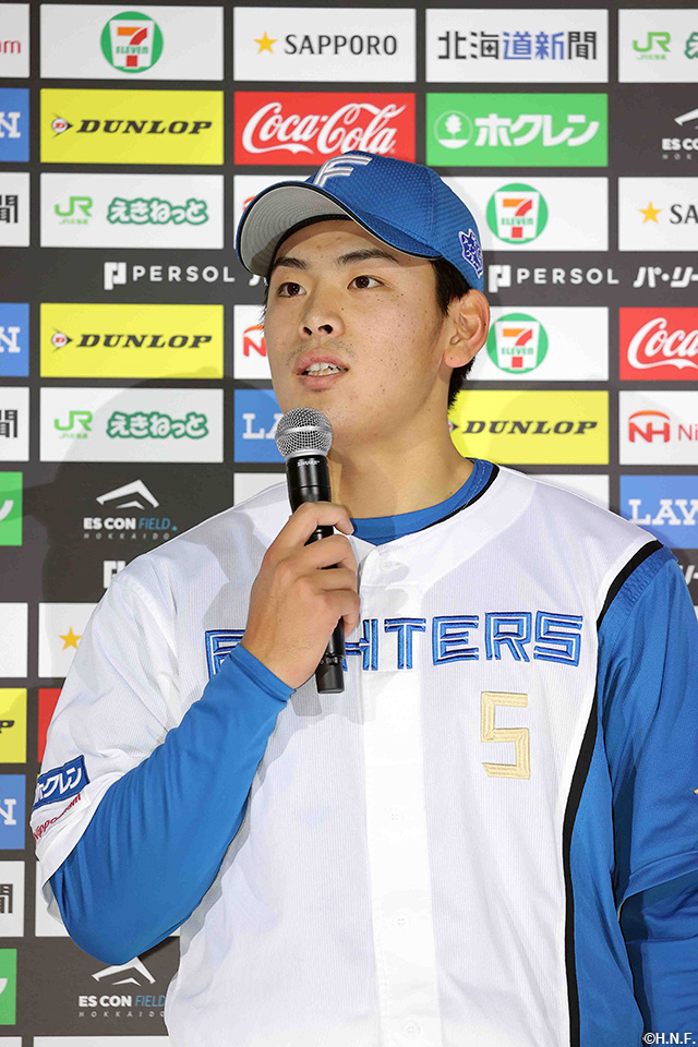 ヒーローの野村選手