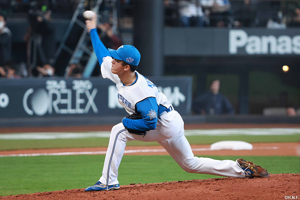 7回、二番手の北山投手